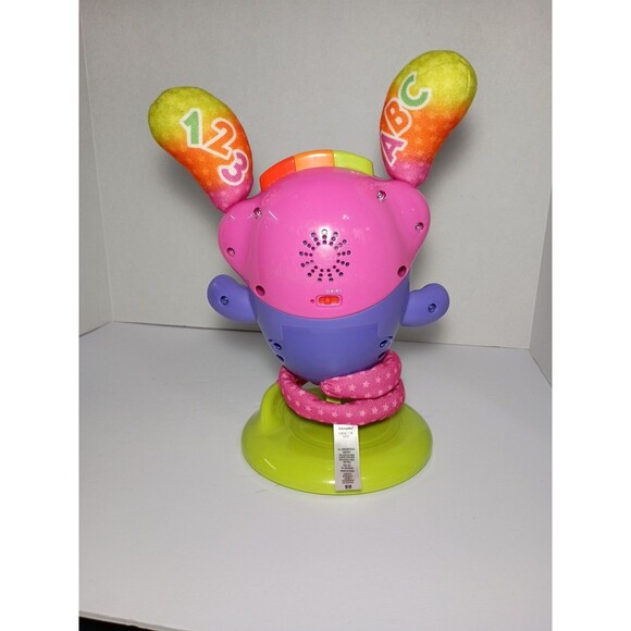 Fisher-Price DJ Bouncin Beats Interactive Musical Learning Toy with Lights - Picture 9 of 16